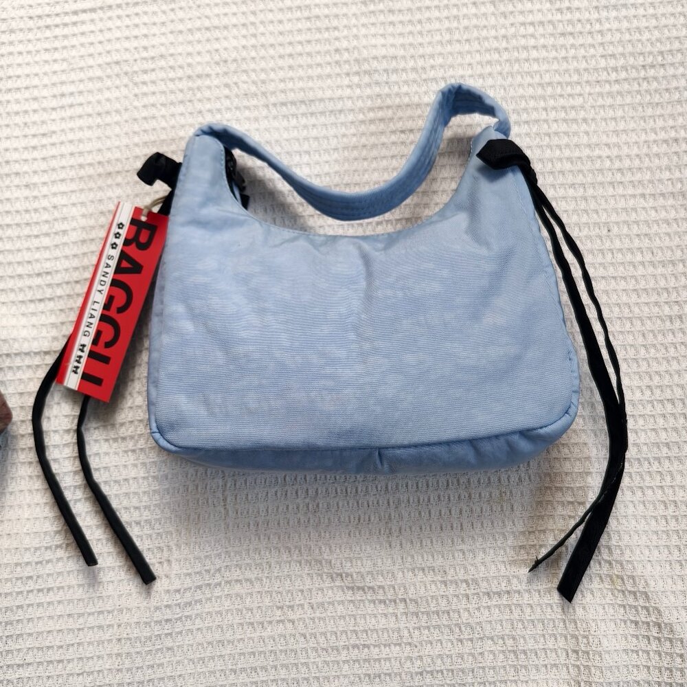🧸NWT🧸 SANDY LIANG X BAGGU BOW mini bag canvas bag